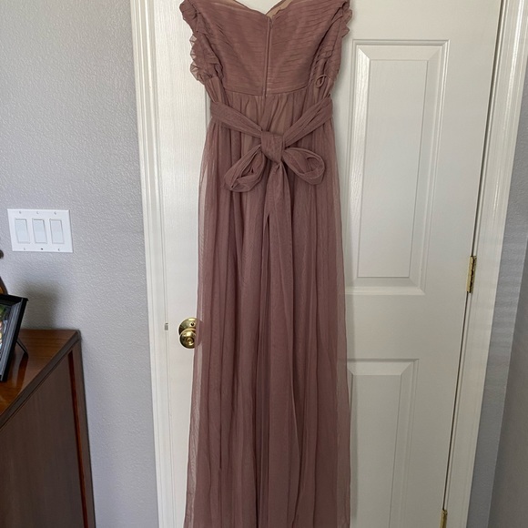 Dresses Rose Colored Dress Can Be Tied And Worn 5 Different Ways